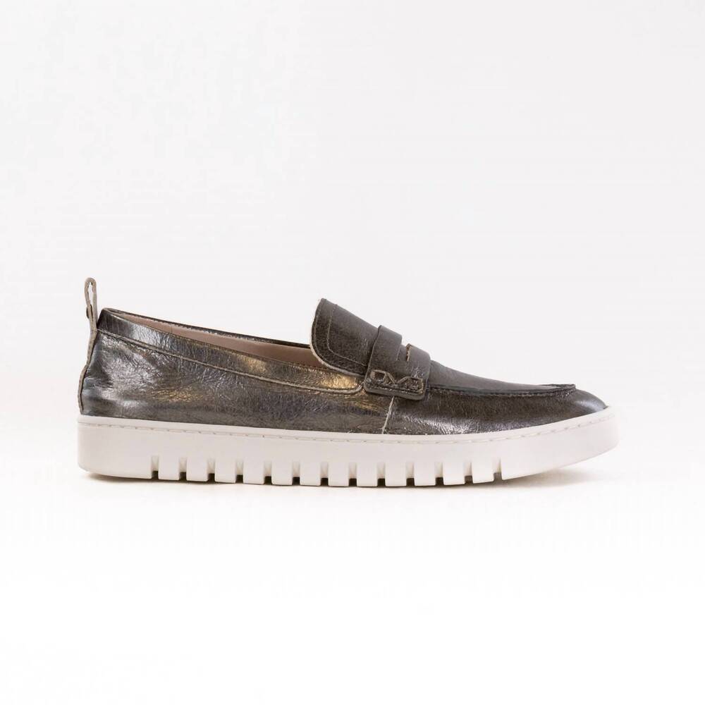 NEW VIONIC women's uptown loafer in gunmetal
